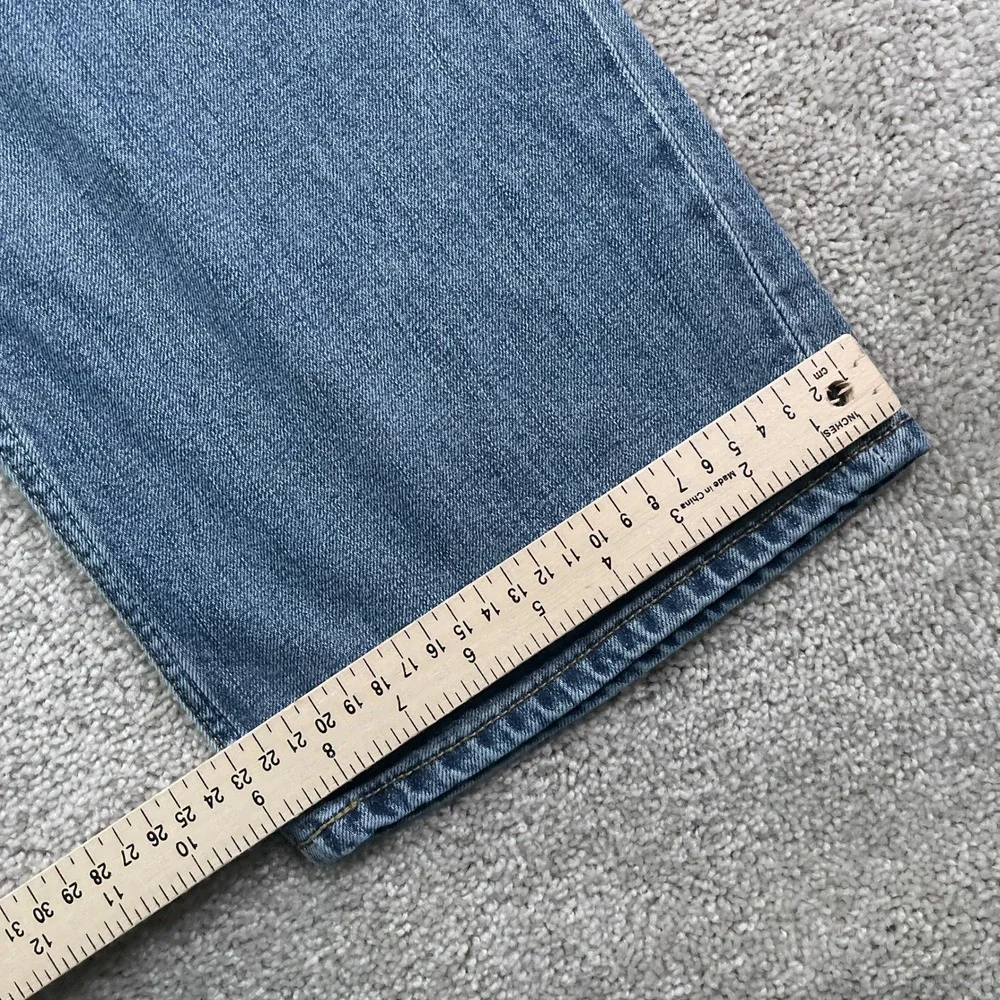 Banana Republic Jeans Mens 36x34 Blue Straight Leg Cotton Denim Casual Pants